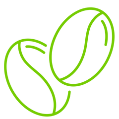 -50% de caféine par rapport à un café classique